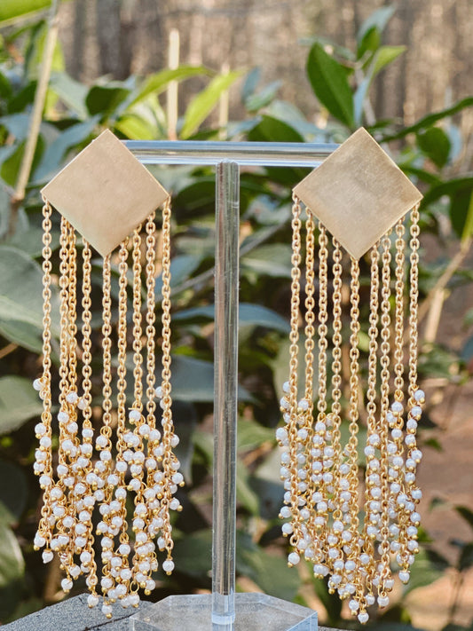 Statement Freshwater Earrings