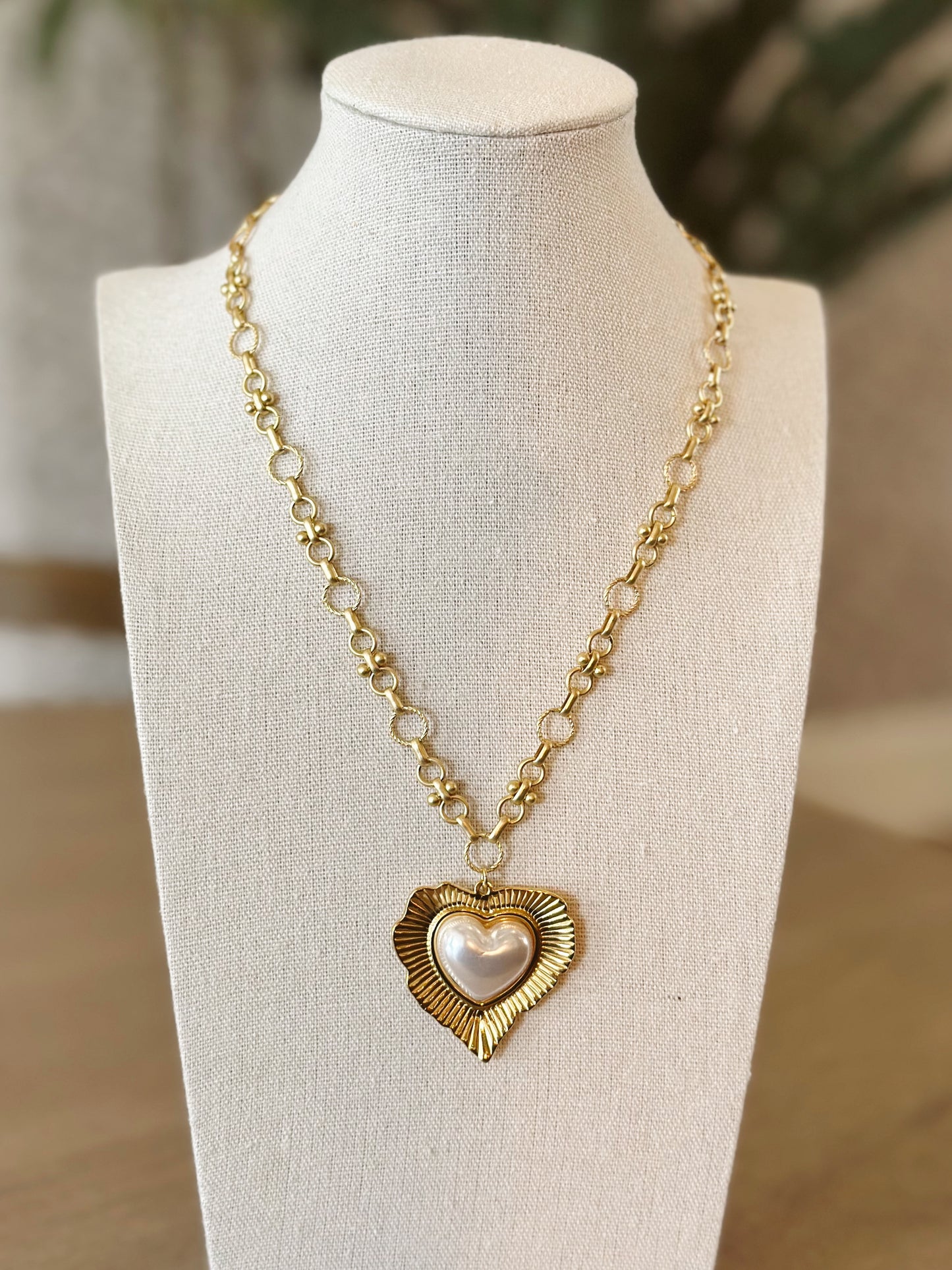 Statement Heart Necklace