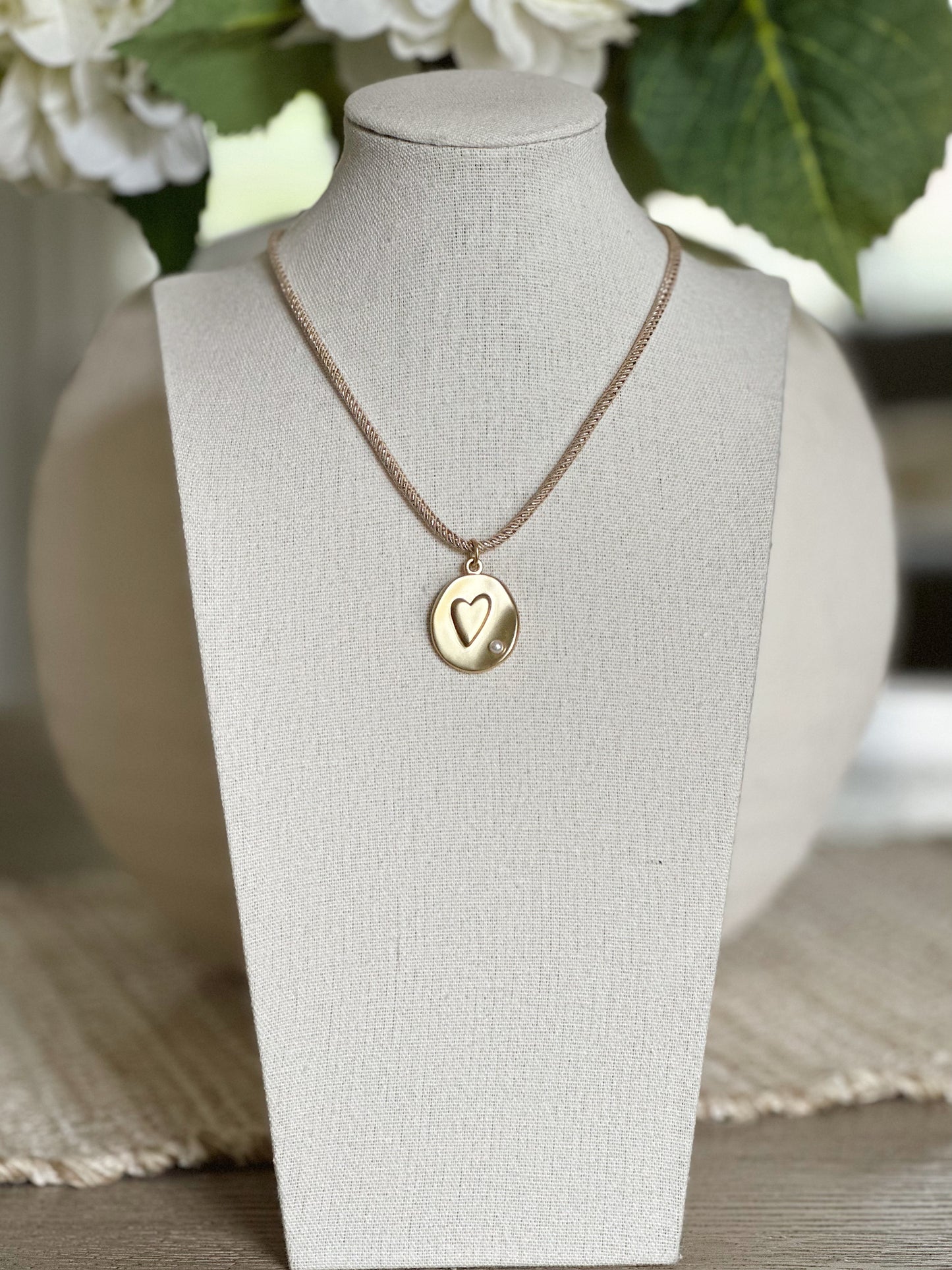 Gold Heart Necklace
