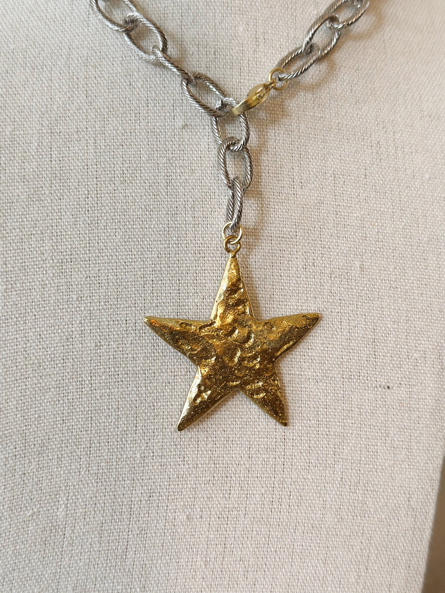 Mixed Metal Light Necklace