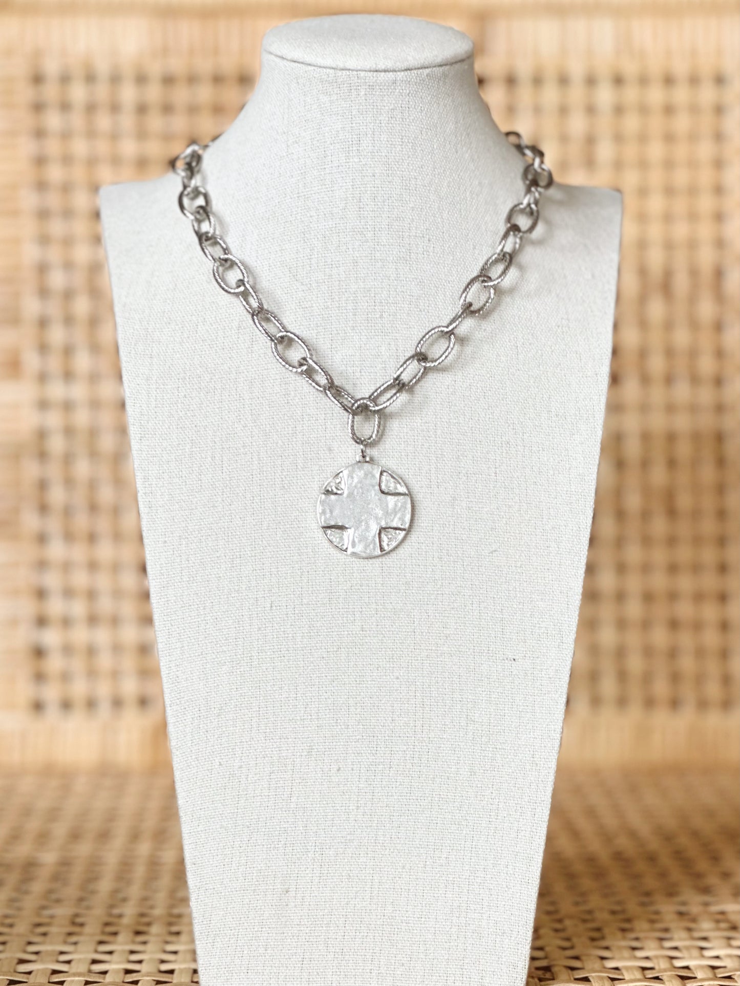 The Lords Prayer Necklace (silver)