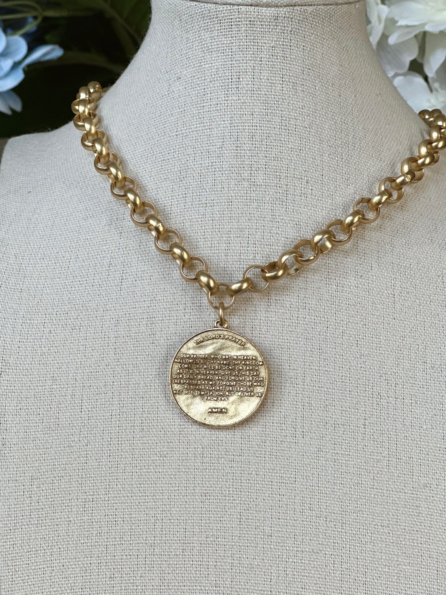 The Lords Prayer Necklace