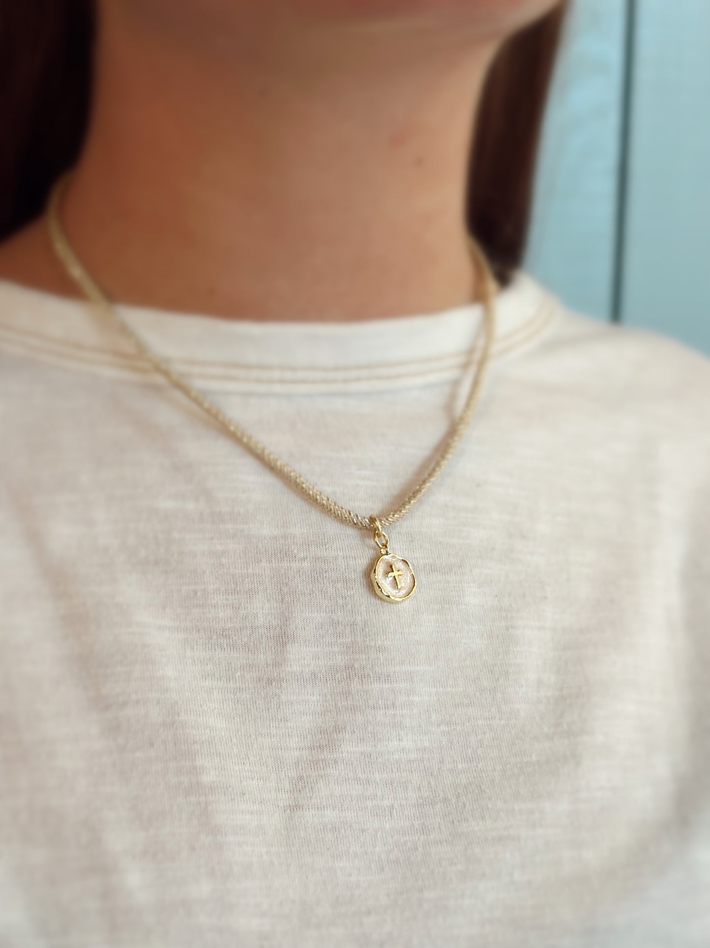 Gold Rope Necklace