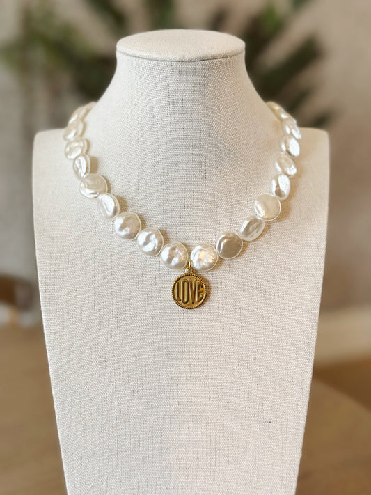 Pearl Love Necklace