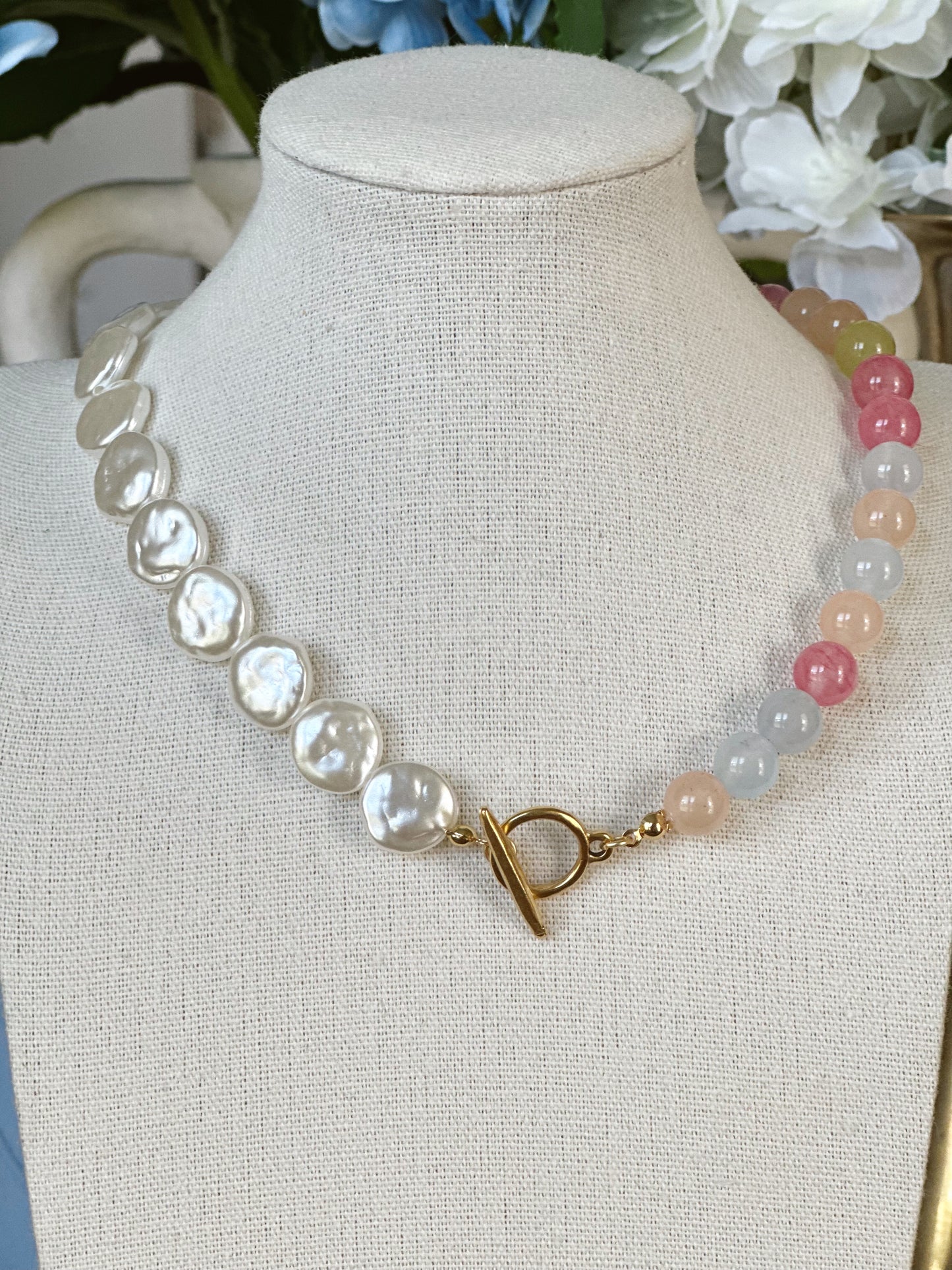 Pearl Beaded Necklace