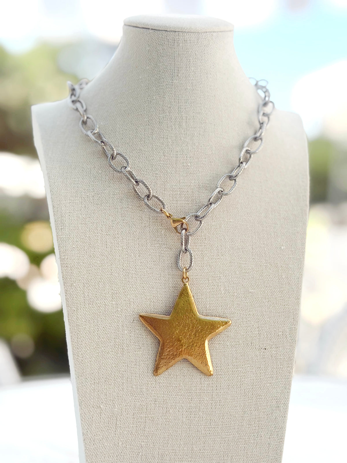 Mixed Metal Light Necklace 2.0