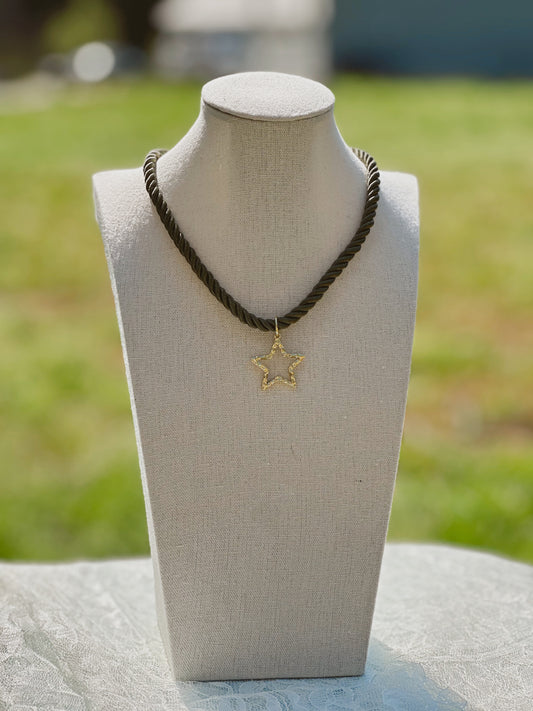 Green Roped Necklace